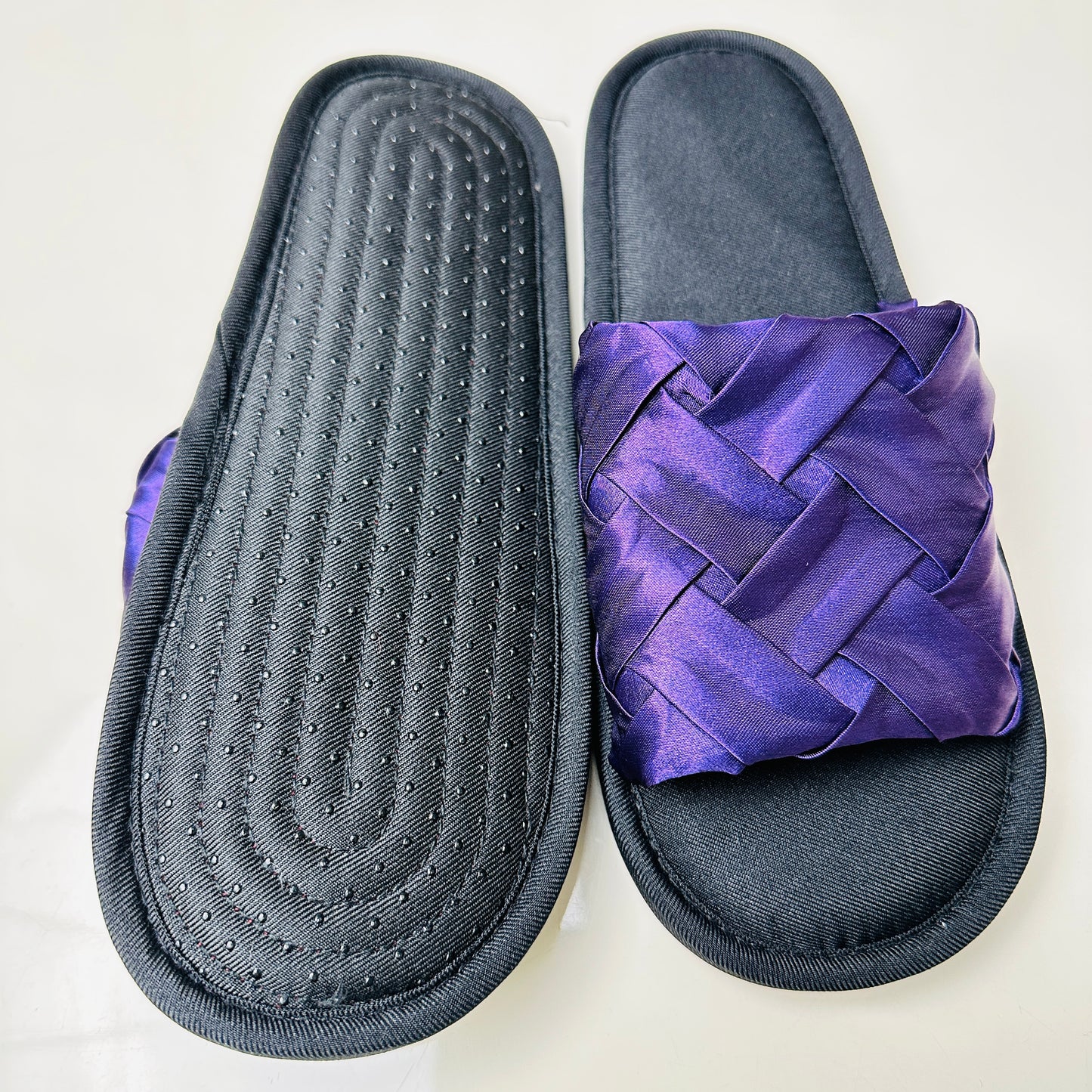 Handmade custom cotton craft slippers, quiet, sweat absorption, anti-slip home application (buy three pairs can enjoy 20% discount)